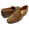 Best Sale T.B. Phelps TB Phelps Preston Safari Leather Bit Loafers Briar
