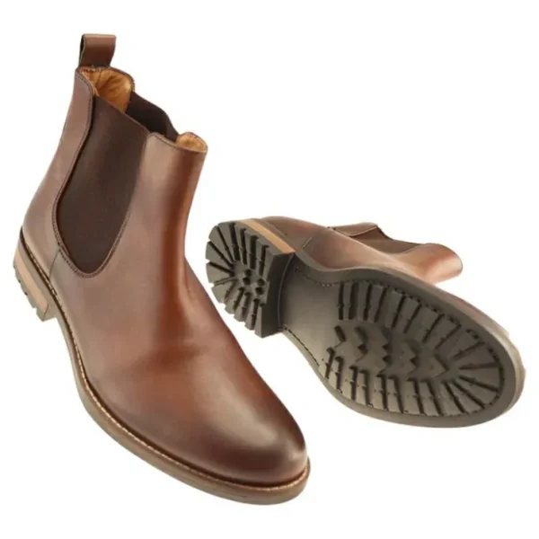 Shop T.B. Phelps TB Phelps Santa Fe Panel Boots Pecan Tan