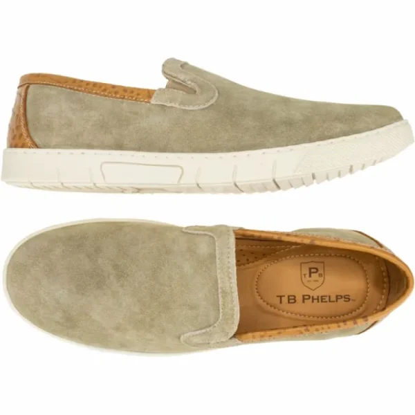 tb_phelps_scottsdale_slip_1.webp Shop T.B. Phelps TB Phelps Scottsdale Slip On Shoes Grey