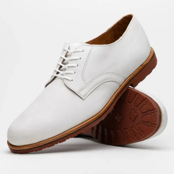 Flash Sale T.B. Phelps TB Phelps Spencer Nubuck Shoes White