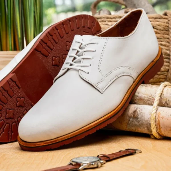 Flash Sale T.B. Phelps TB Phelps Spencer Nubuck Shoes White