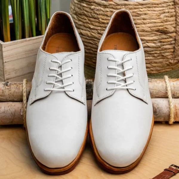Flash Sale T.B. Phelps TB Phelps Spencer Nubuck Shoes White