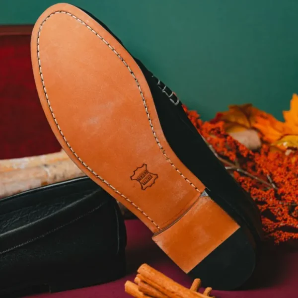 tb_phelps_the_shag_loafer_7.webp New T.B. Phelps TB Phelps The Shag Loafers Black / White