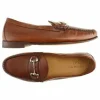 Cheap T.B. Phelps TB Phelps Ventura Sheepskin Bit Loafer Pecan