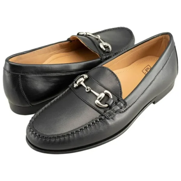 Online T.B. Phelps TB Phelps Ventura Sheepskin Bit Loafer Black
