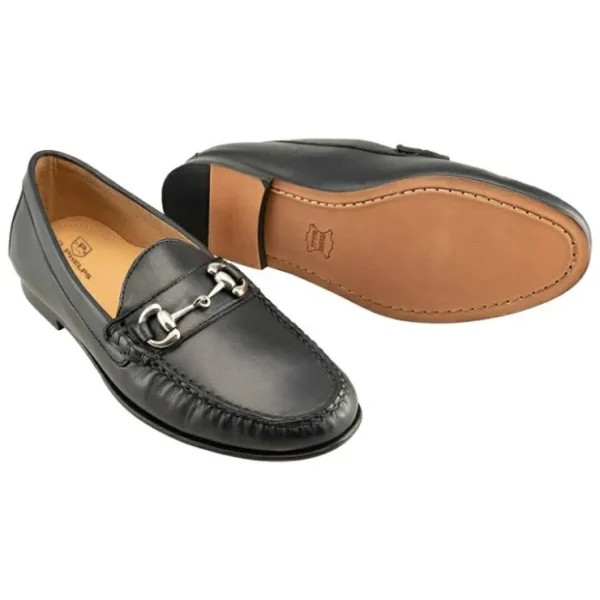 Online T.B. Phelps TB Phelps Ventura Sheepskin Bit Loafer Black
