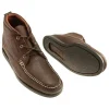 Shop T.B. Phelps TB Phelps Weekender Elkskin Chukka Boots Mahogany