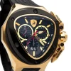Sale Tonino Lamborghini Spyder 3111SP Stainless Steel Chronographic Sport Watch (Limited Edition) Black/Gold