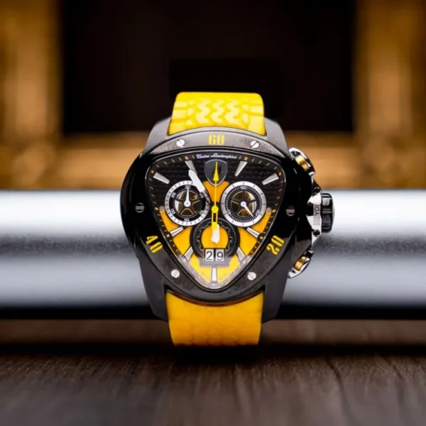 tonino_lamborghini_spyder_4-1.webp Best Sale Tonino Lamborghini Spyder 1117SP Chronographic Sport Watch (Limited Edition) Black/Yellow
