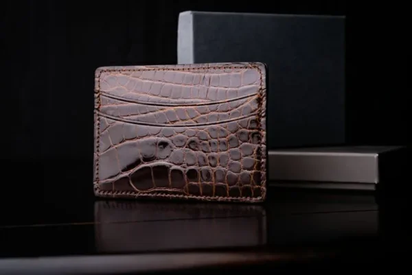 torino_leather_genuine_al_1-1.webp Flash Sale Torino Leather Genuine Alligator Card Case - brown