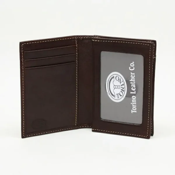 torino_leather_tumbled_gl_1.webp New Torino Leather Tumbled Glove Leather Gusseted Card Case Brown
