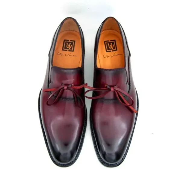 New Ugo Vasare Cambridge Loafers Burgundy