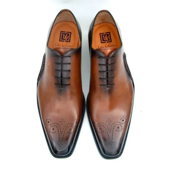 ugo_vasare_cooper_oxford__2-1.webp Sale Ugo Vasare Cooper Oxford Wingtip Shoes Tobacco