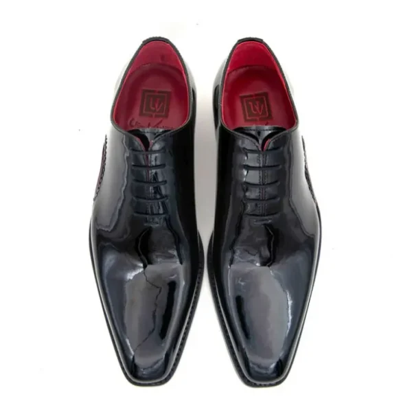 ugo_vasare_cooper_patent__2.webp Cheap Ugo Vasare Cooper Patent Oxford Wingtip Shoes Black