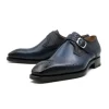 Online Ugo Vasare Eric Monkstrap Shoes Blue