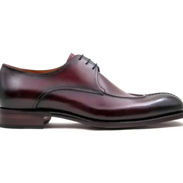 ugo_vasare_jayden_derby_a_0-1.webp Sale Ugo Vasare Jayden Derby Apron Split Toe Shoes Burgundy