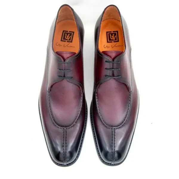 ugo_vasare_jayden_derby_a_2-1.webp Sale Ugo Vasare Jayden Derby Apron Split Toe Shoes Burgundy