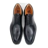 Best Ugo Vasare Mason Derby Plain Toe Shoes Black