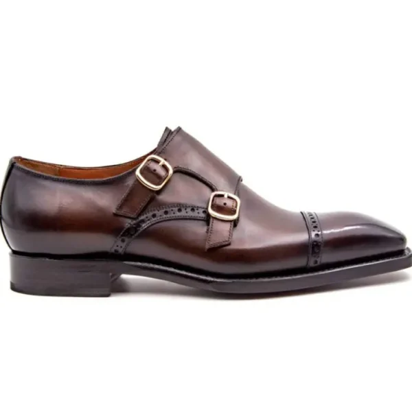 ugo_vasare_ryan_double_mo_0.webp Shop Ugo Vasare Ryan Double Monkstrap Shoes Brown