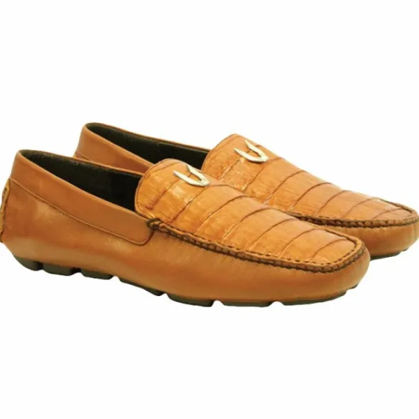 vestigium_caiman_belly_dr_0-2.webp Sale Vestigium Caiman Belly Driving Loafers Cognac