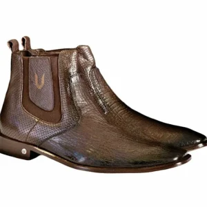 Online Vestigium Shark Chelsea Boots Faded Brown FadedBrown