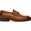 New Vinci Leather Shoes Vinci Leather Amsterdam Bit Loafer (18563 T-1) Brown