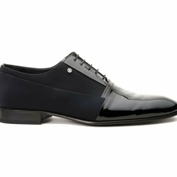 vinci_leather_colombo_bla_0.webp Store Vinci Leather Shoes Vinci Leather Colombo Cap Toe Oxford Shoe (8005) Black