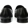 Flash Sale Vinci Leather Shoes Vinci Leather The Acerra Leather Loafer Shoe (2034) Black