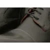 Discount Vinci Leather Shoes Vinci Leather The Albury Cap-toe Derby Lace-up Boot With A Zipper (X-3666) Black