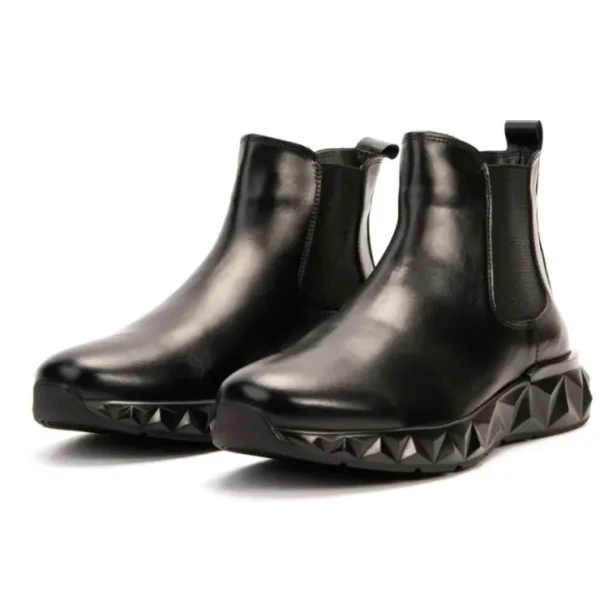 vinci_leather_the_apex_le_2.webp Discount Vinci Leather Shoes Vinci Leather The Apex Leather Chelsea Boot Black