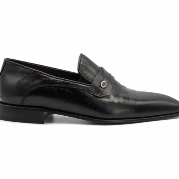 vinci_leather_the_bangkok_0.webp Cheap Vinci Leather Shoes Vinci Leather The Bangkok Penny Loafer (10671) Black
