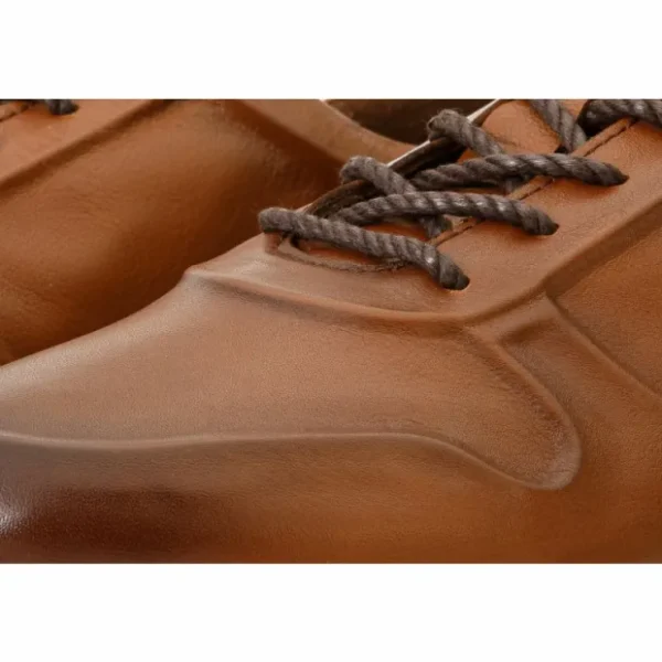 Store Vinci Leather Shoes Vinci Leather The Barnett Leather Sneaker (11089 T-4) Brown