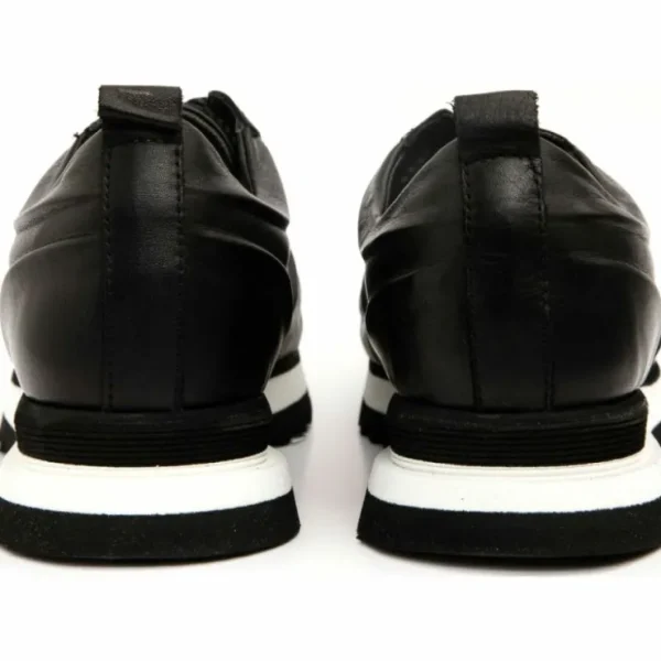 vinci_leather_the_barnett_3.webp Cheap Vinci Leather Shoes Vinci Leather The Barnett Leather Sneaker (11089 S-4) Black