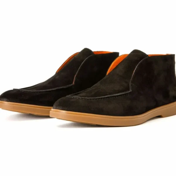 vinci_leather_the_belek_b_2.webp Discount Vinci Leather Shoes Vinci Leather The Belek Open Walk Suede Leather Boot (32607) Black