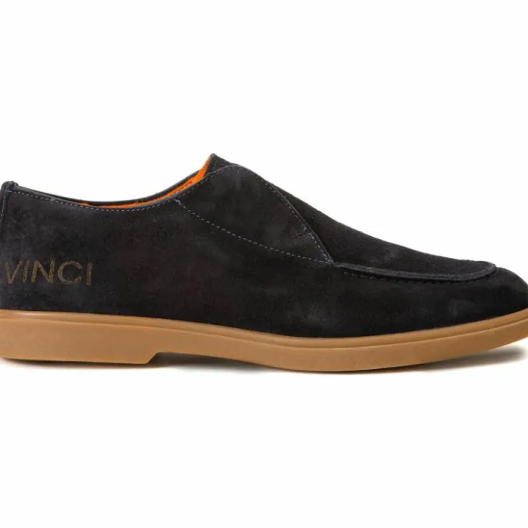 Fashion Vinci Leather Shoes Vinci Leather The Beykoz Chukka Boot (32028) Navy