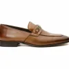 Shop Vinci Leather Shoes Vinci Leather The Bogota Bit Loafer (10651) Tan