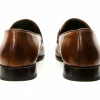 Shop Vinci Leather Shoes Vinci Leather The Bogota Bit Loafer (10651) Tan