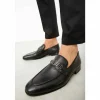 Flash Sale Vinci Leather Shoes Vinci Leather The Bogota Bit Loafer (10651) Black