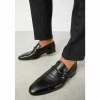 Flash Sale Vinci Leather Shoes Vinci Leather The Bogota Bit Loafer (10651) Black