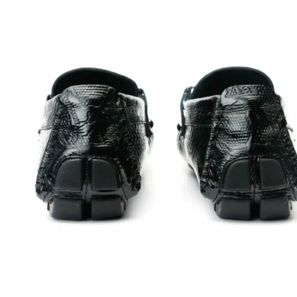 vinci_leather_the_bologna_3.webp Cheap Vinci Leather Shoes Vinci Leather The Bologna Bit Loafer Shoe Black