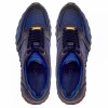 Discount Vinci Leather Shoes Vinci Leather The Boss Pyth Snk Skin Sneaker Blue