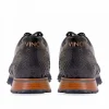Sale Vinci Leather Shoes Vinci Leather The Boss Pyth Snk Skin Sneaker Black