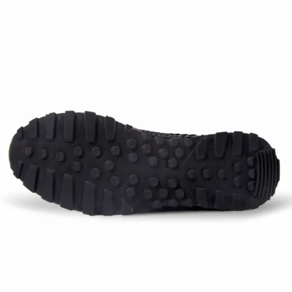 Sale Vinci Leather Shoes Vinci Leather The Boss Pyth Snk Skin Sneaker Black