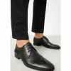 Cheap Vinci Leather Shoes Vinci Leather The Buenos Aires Derby Shoes (10723) Black