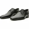 Cheap Vinci Leather Shoes Vinci Leather The Buenos Aires Derby Shoes (10723) Black