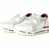Outlet Vinci Leather Shoes Vinci Leather The Cakarta Leather Sneaker (06560 Z-8) White