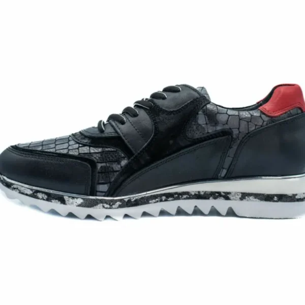 vinci_leather_the_cakarta_2.webp Discount Vinci Leather Shoes Vinci Leather The Cakarta Leather Sneaker (06560 S-8) Black