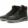 Store Vinci Leather Shoes Vinci Leather The Caracas Suede Leather Casual Boot (3546) Black