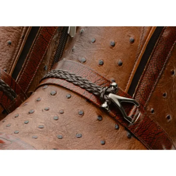 vinci_leather_the_dallas__4-1.webp Fashion Vinci Leather Shoes Vinci Leather The Dallas Leather Bit Ankle Zip-up Dress Boot (10726) Brown