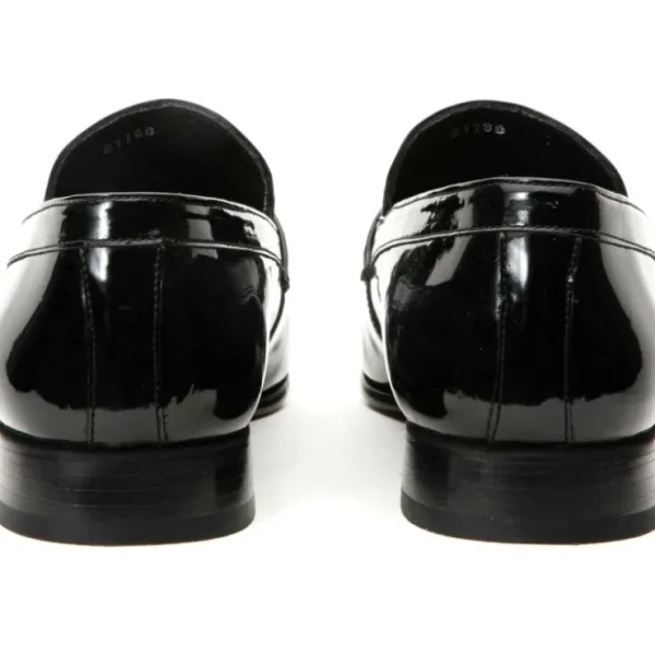vinci_leather_the_dodoma__8.webp Outlet Vinci Leather Shoes Vinci Leather The Dodoma Patent Leather Loafer Shoe (8017) Black